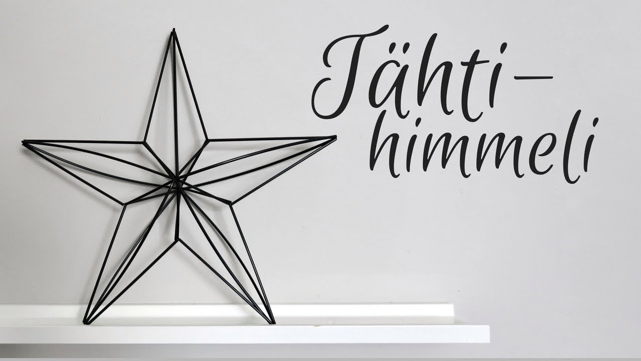 DIY | Tee se itse | Tähti pilleistä
