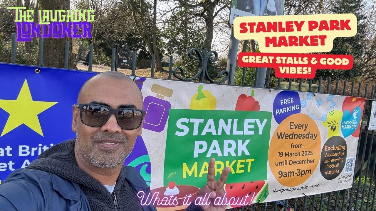 Идеальная среда в Stanley Park Market в Ливерпуле 🛍️🌳