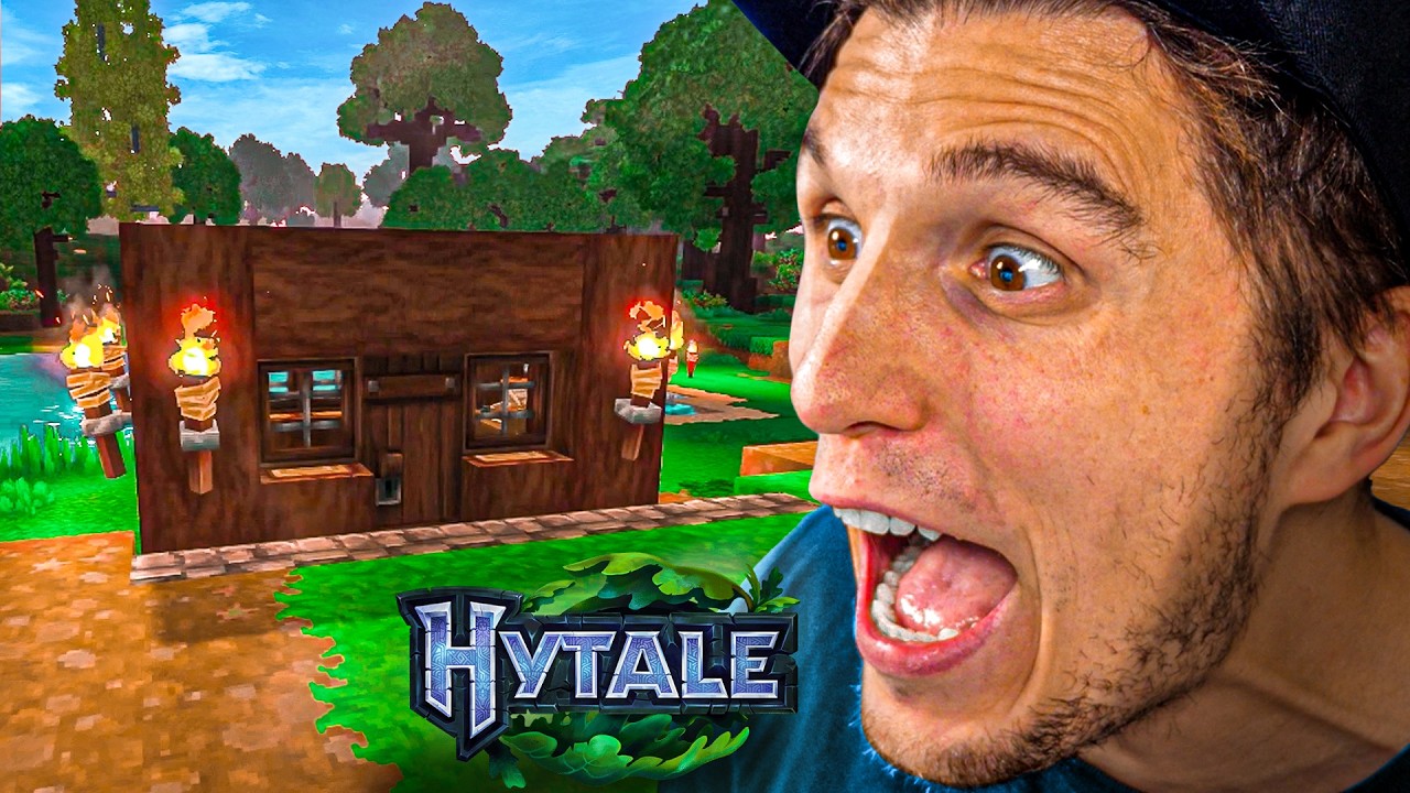 Paluten baut sein erstes HAUS in HYTALE