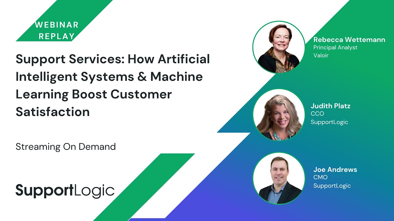 Support Services: How Artificial Intelligent Systems & Machine Learning Boost Customer Satisfaction