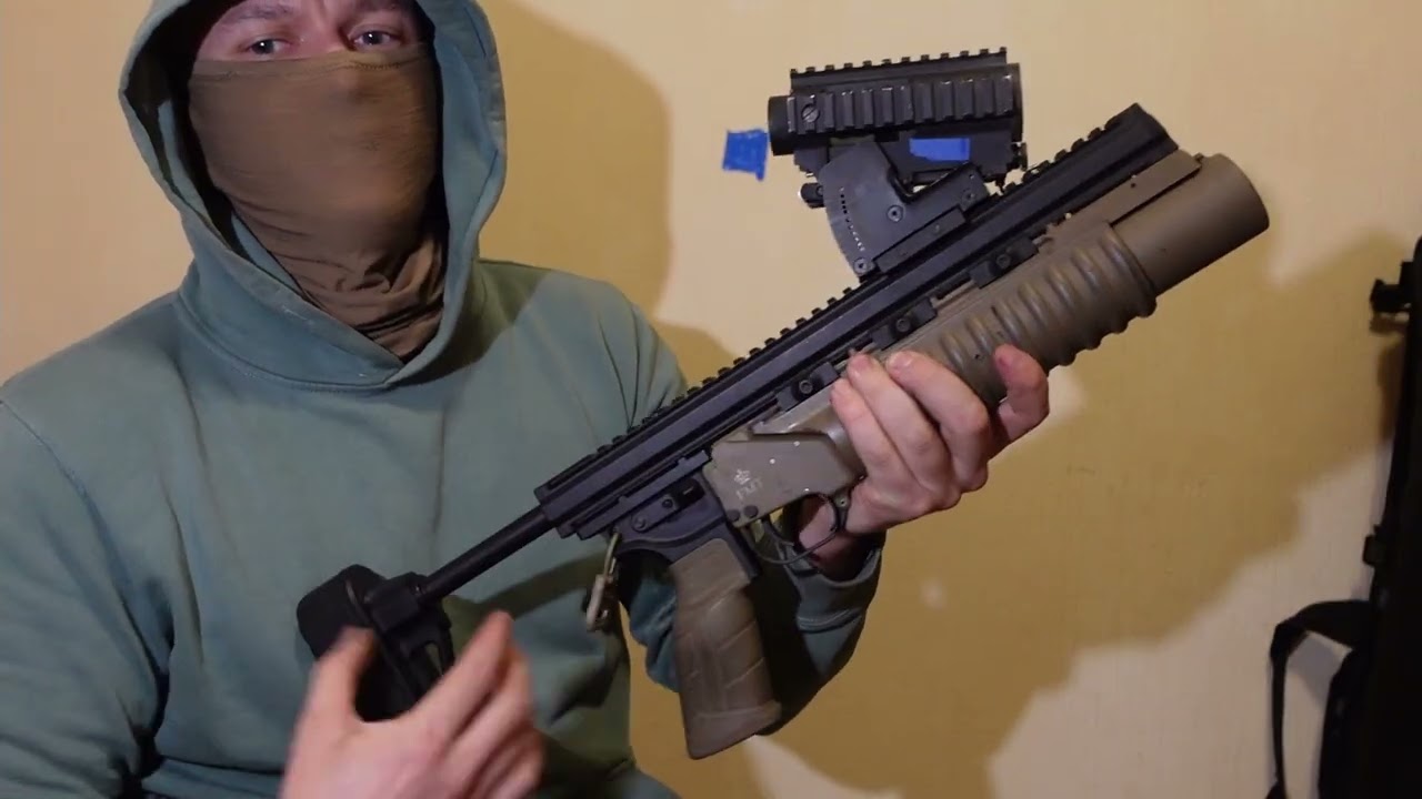 LMT M203 grenade launcher