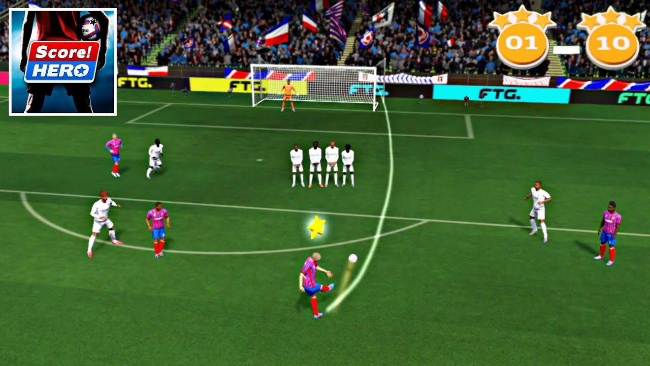 Score! Hero • Season 1 • Level 1/10 • 3 Stars