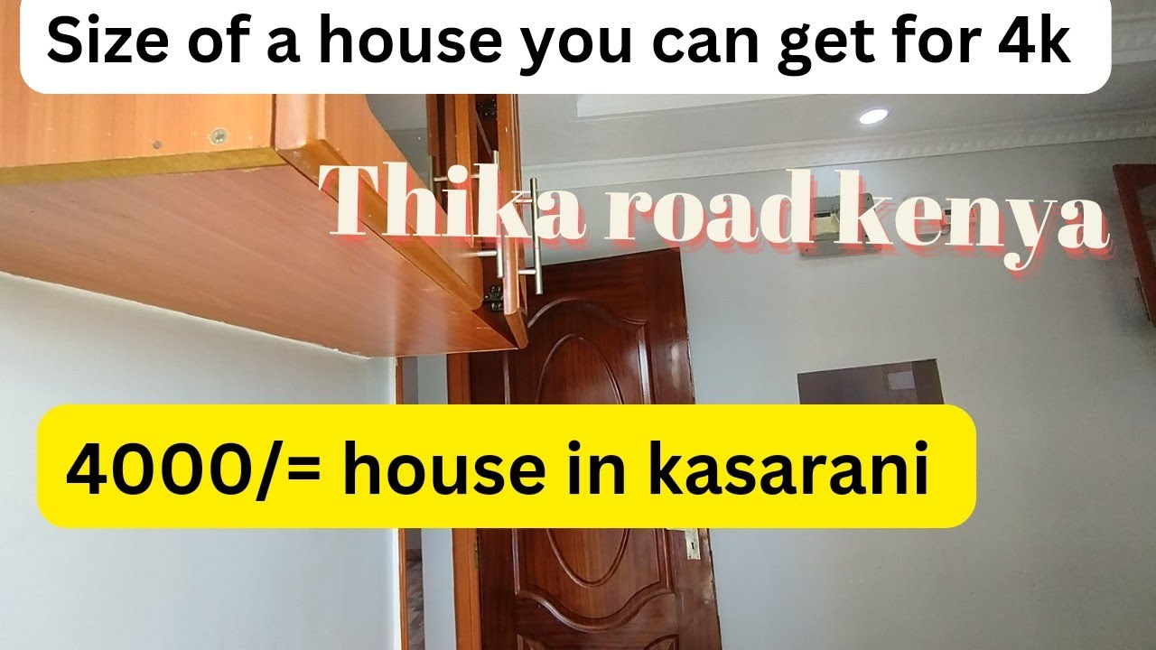 CHEAPEST HOUSE IN KASARANI //WHAT YOU CAN GET WITH 4000/= ALONG THIKA ROAD IN KASARANI