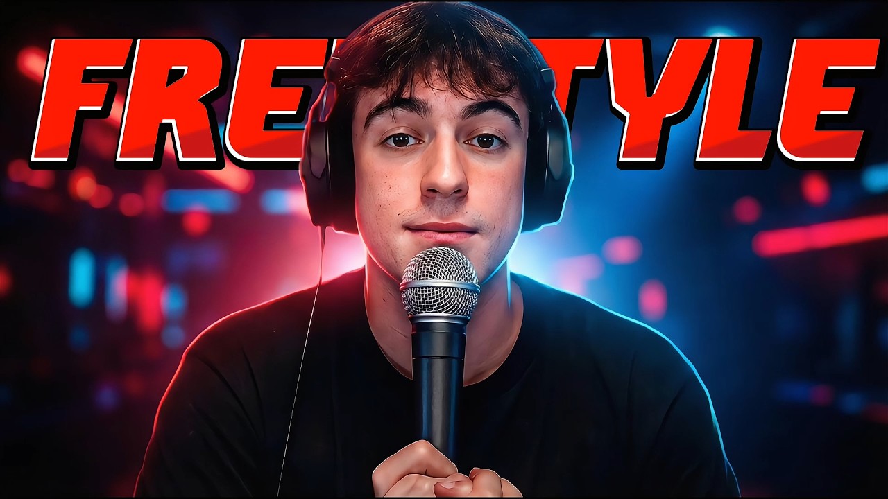 LOLLO ENTRA in MODALITÀ FREESTYLE in LIVE!!😳
