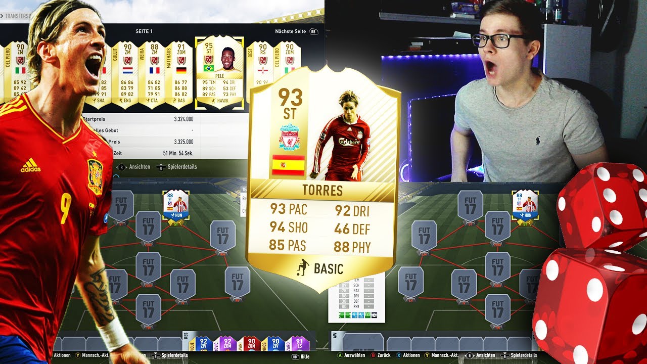 FIFA 17: LEGENDEN SPECIAL BUY FIRST GUY LEGEND TORRES OMG😱🔥😈