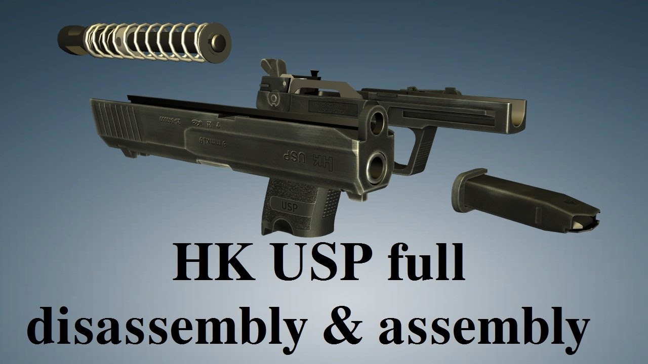 HK USP: full disassembly & assembly | World of Guns