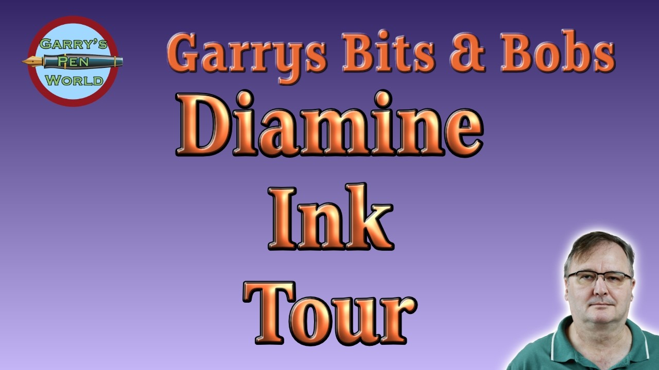 A quick tour of my Diamine Ink Collection