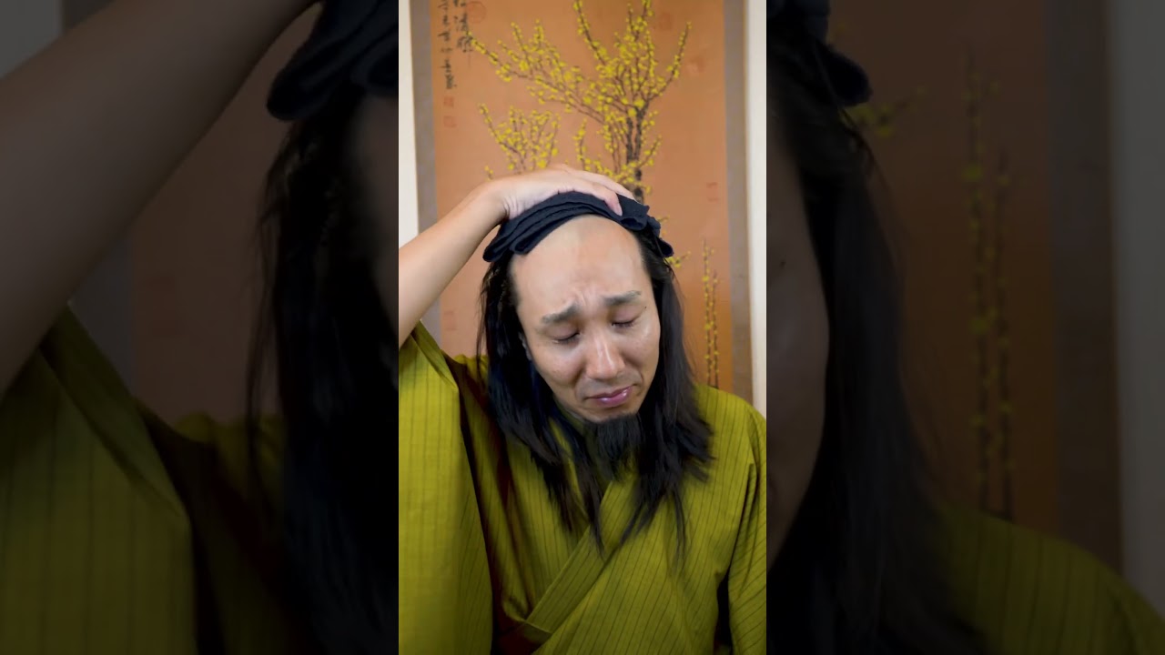 My Hair styling routine #ASMR #SAMURAI #shavingtime #侍 #razor