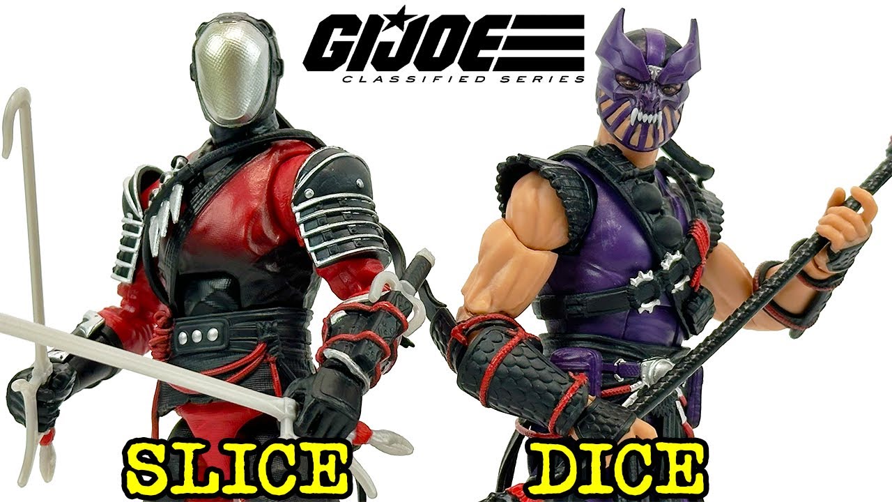 GI Joe Classified Series Slice & Dice Review!