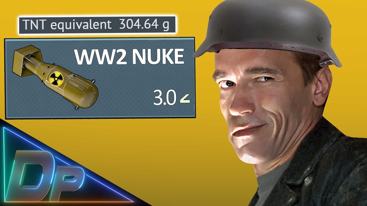 spicy WW2 Era German NUKE (colorized)  🌶️🔥