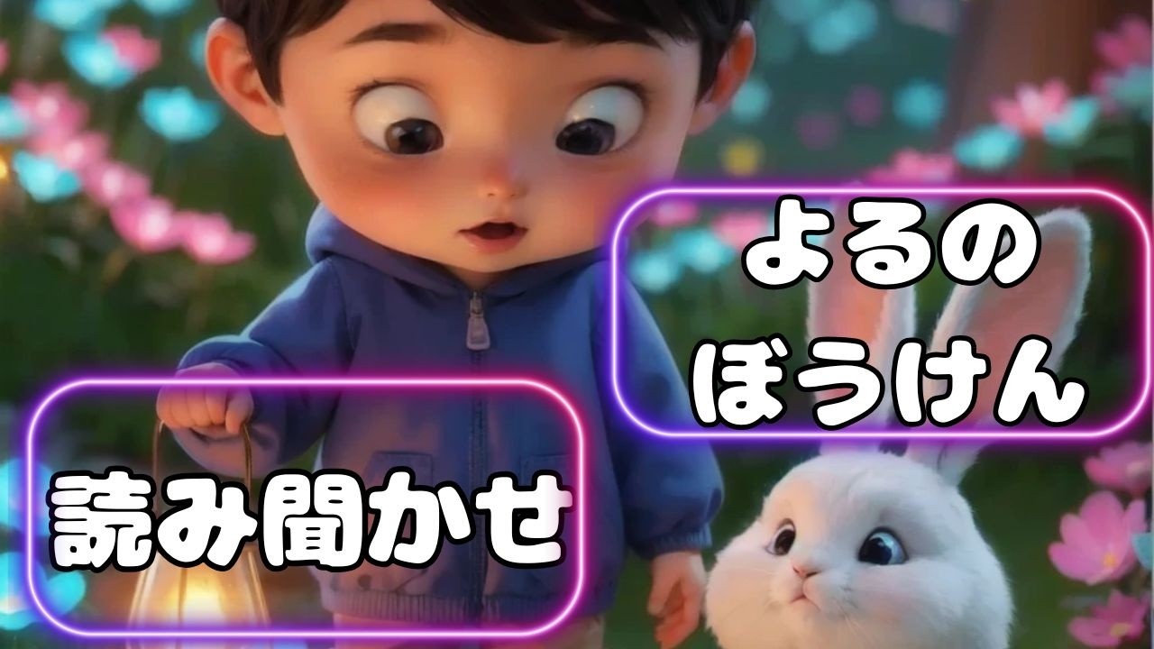 【絵本】はる君の夜の冒険🌸｜絵本読み聞かせ