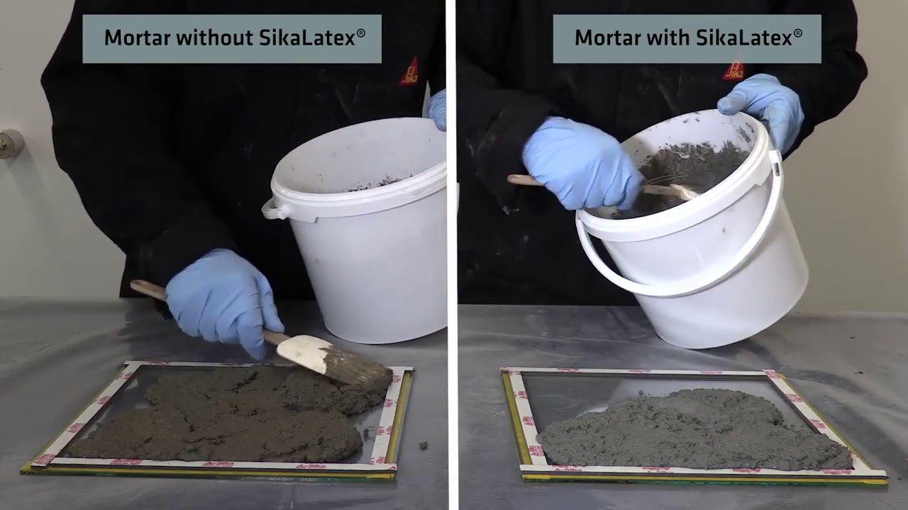 SikaLatex®   Bonding Agent and Mortar Admixture