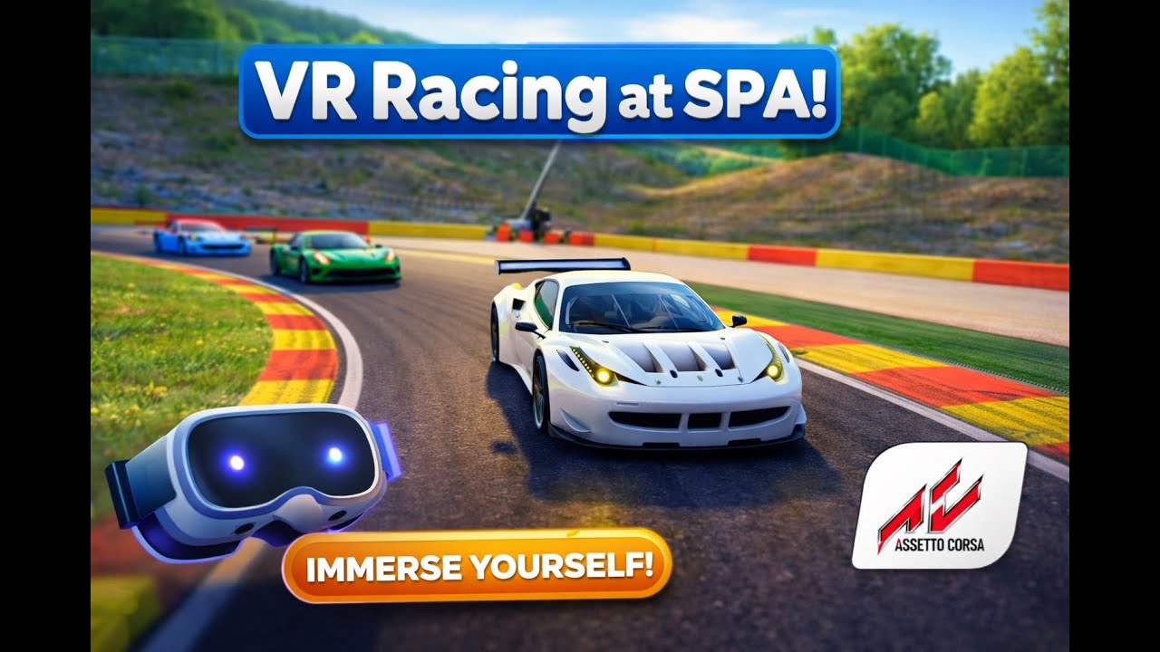 Spa-Francorchamps w VR – pełna imersja i czysta adrenalina