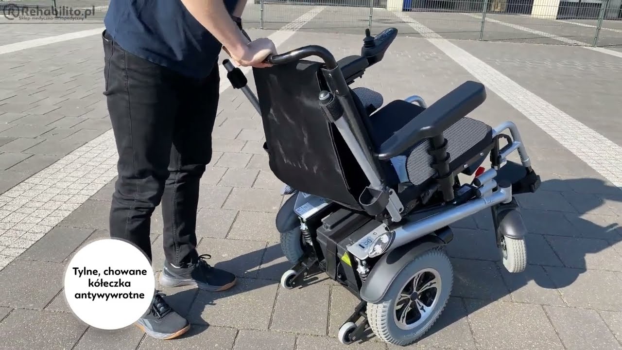 Wózek inwalidzki elektryczny PCBL 1600/1800 Vitea Care (Kod NFZ S.19.01, S.22.01) - Prezentacja