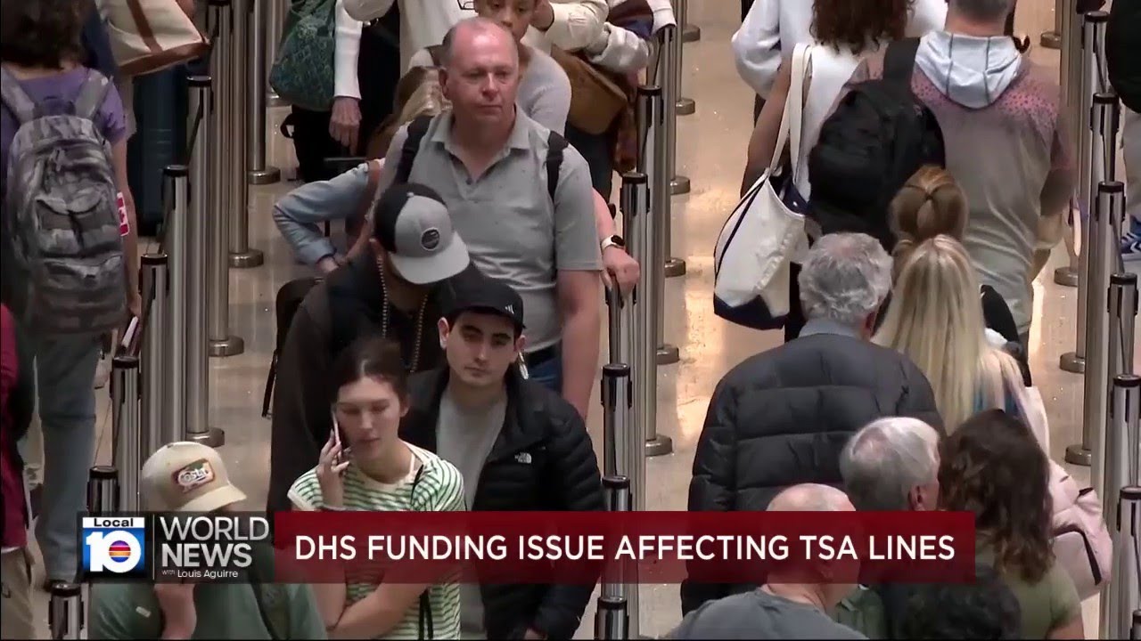 TSA shortages cause long lines at airports nationwide