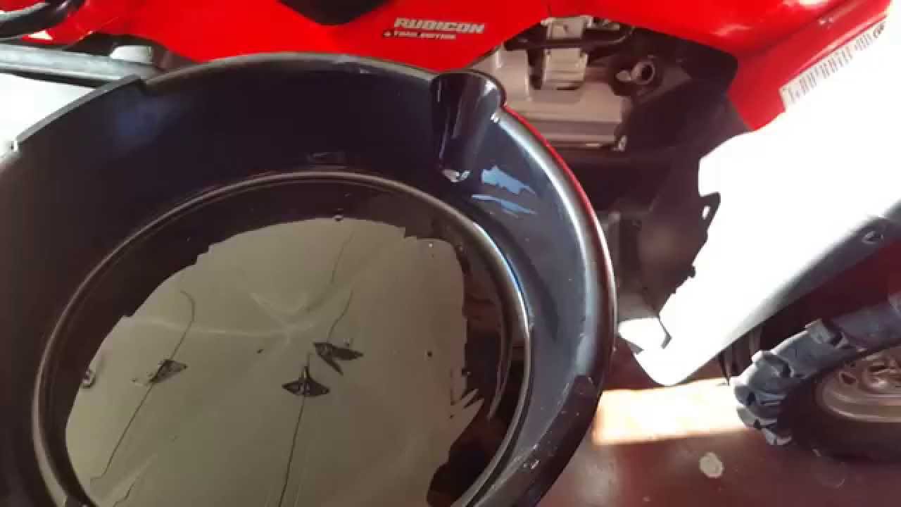 Замена масла в Honda Rubicon 500 GPS. Обязательно посмотрите!! Обязательно узнайте!!!