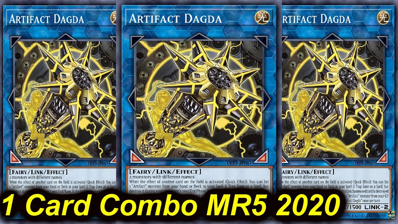 【YGOPRO】1 CARD BROKEN ARTIFACT COMBO - POST MR5