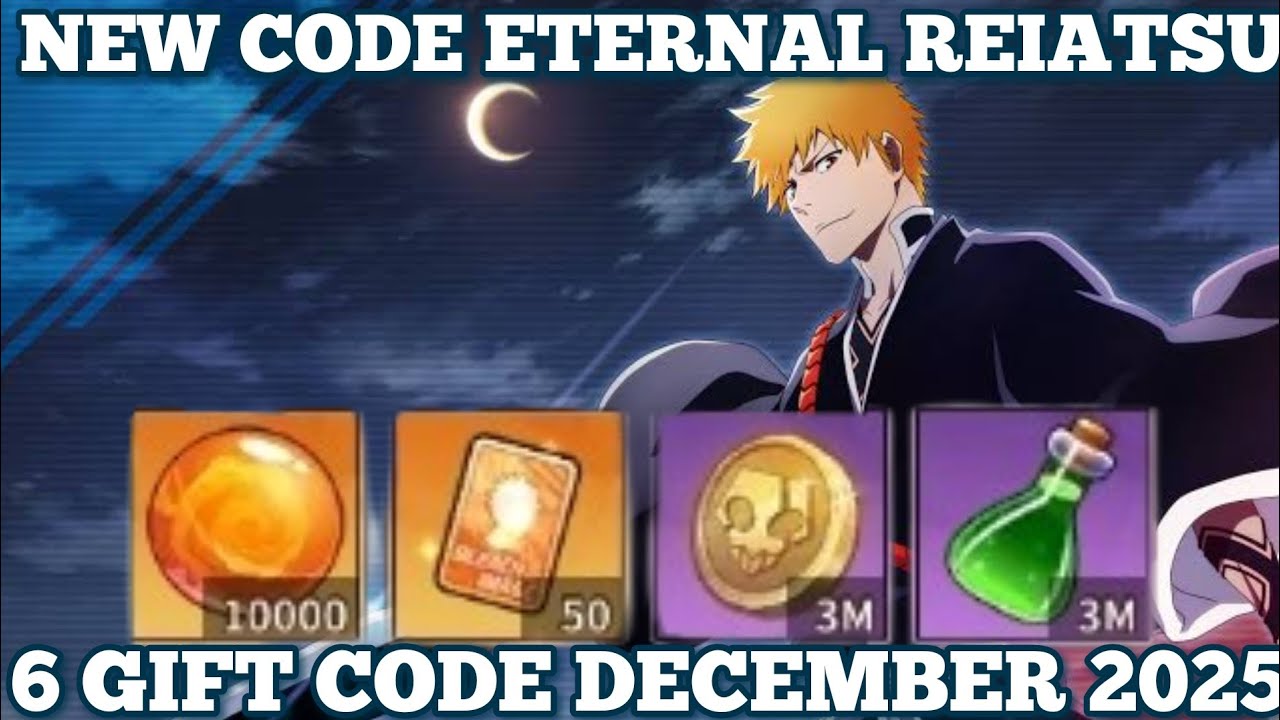 New Code & Tier List Eternal Reiatsu 2025 ! Gift Code Eternal Reiatsu Terbaru Hari Ini