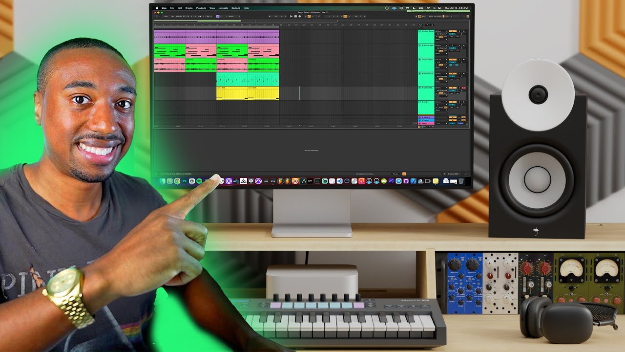 Ableton Live 12 • How to Make Your First Trap Beat