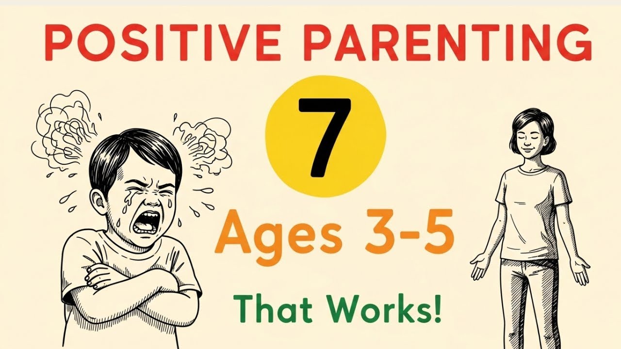 Positive Parenting Tips for Preschoolers (3-5 Years Old)
