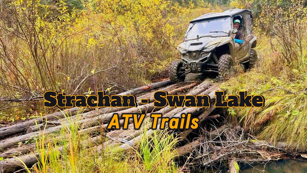 Trails are endless around Strachan, Alberta