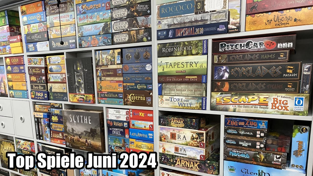 Lieblingsspiele / Top Spiele / Highlight im Monat Juni 2024