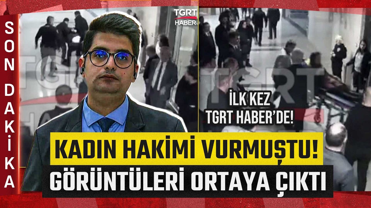 #SONDAKİKA | Kadın Hakimi Makam Odasında Vurmuştu! Saldırı Sonrası Yaşananlar İlk Kez TGRT Haber'de