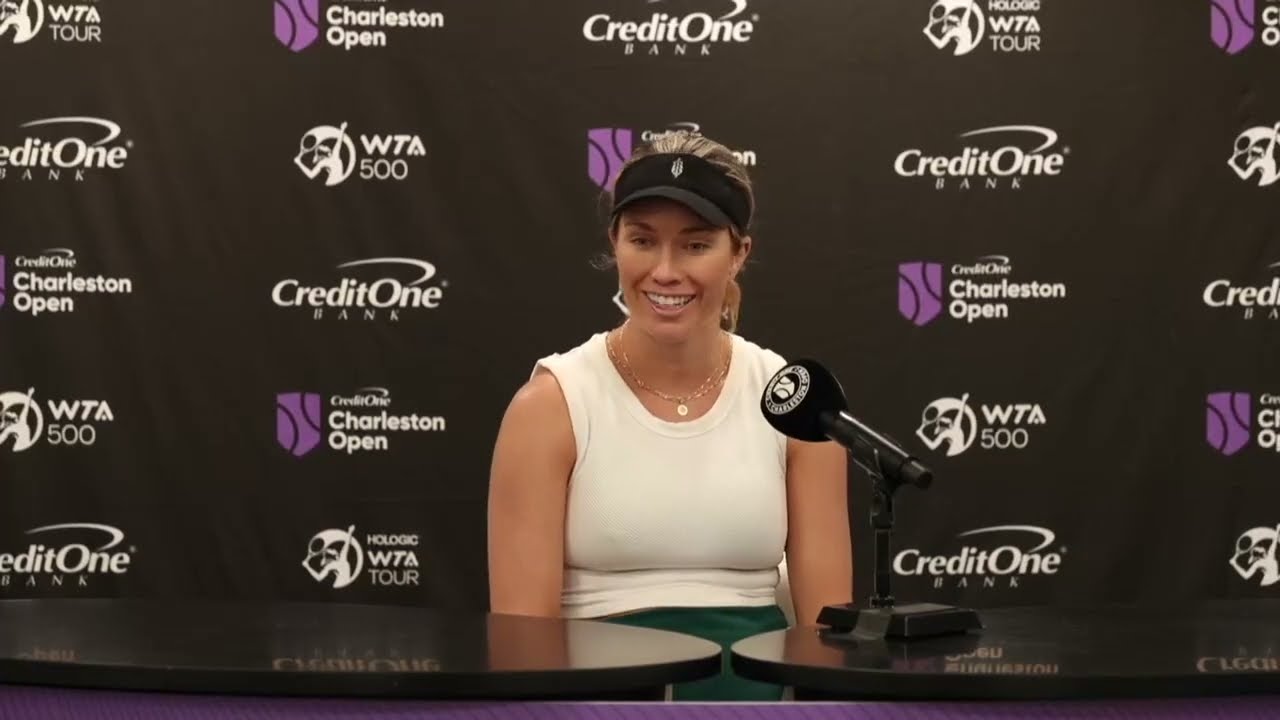 2024 Credit One Charleston Open - Interview: Danielle Collins, Quarterfinals