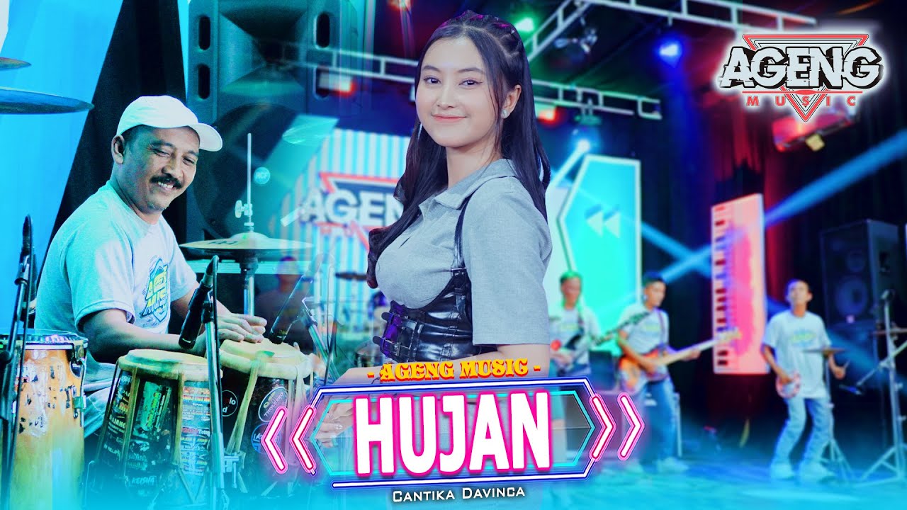 HUJAN - Cantika Davinca ft Ageng Music (Official Live Music)