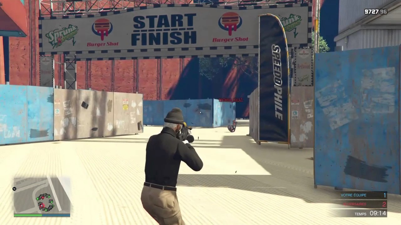 GTA 5 Run And Gun /Jouer sale.