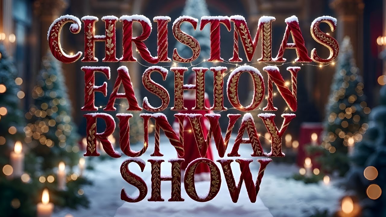CHRISTMAS FASHION RUNWAY SHOW.AI Mode