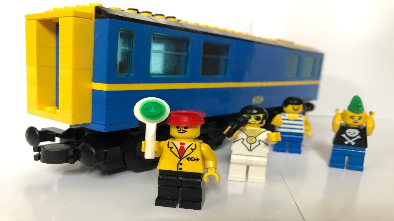 LEGO LOCO PC Passenger Cars MOC