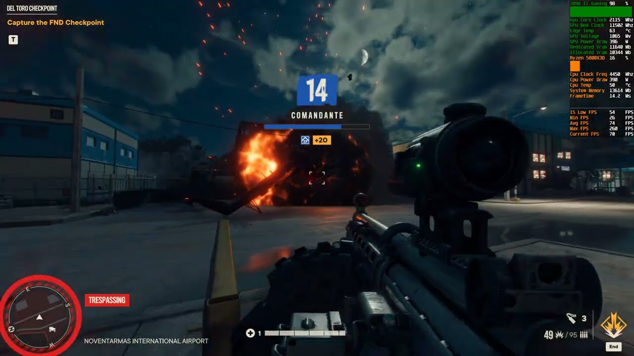 Far Cry 6 Gameplay | 5800X3D + 3090 TI OC | 2160P Ultra Settings + Ray Tracing