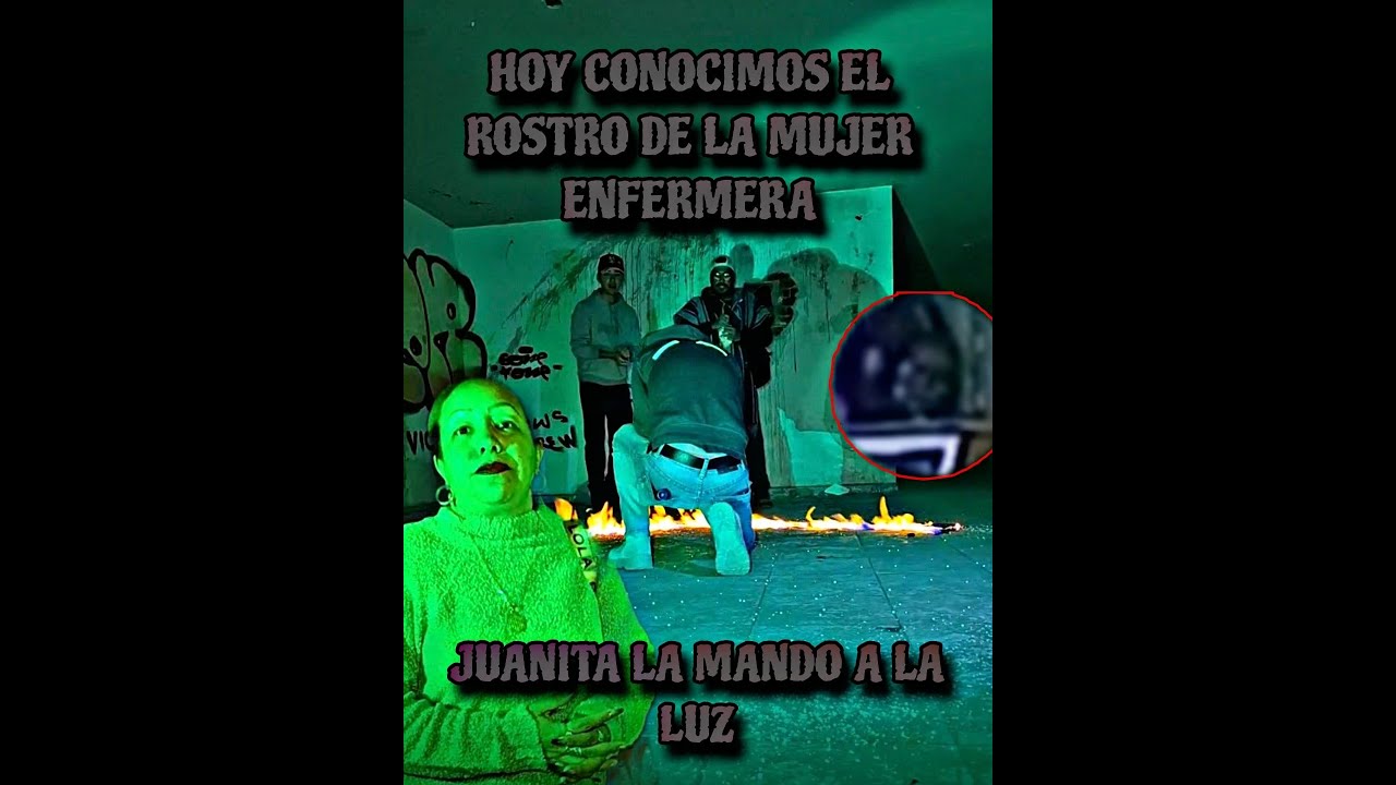 Hoy conocimos el #ROSTRO de la MUJER #ENFERMERA la #BRUJA JUANITA LE DIO LUZ