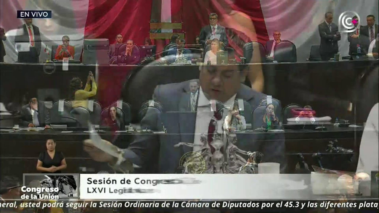 Sesión de Congreso General, del 1 de septiembre de 2025
