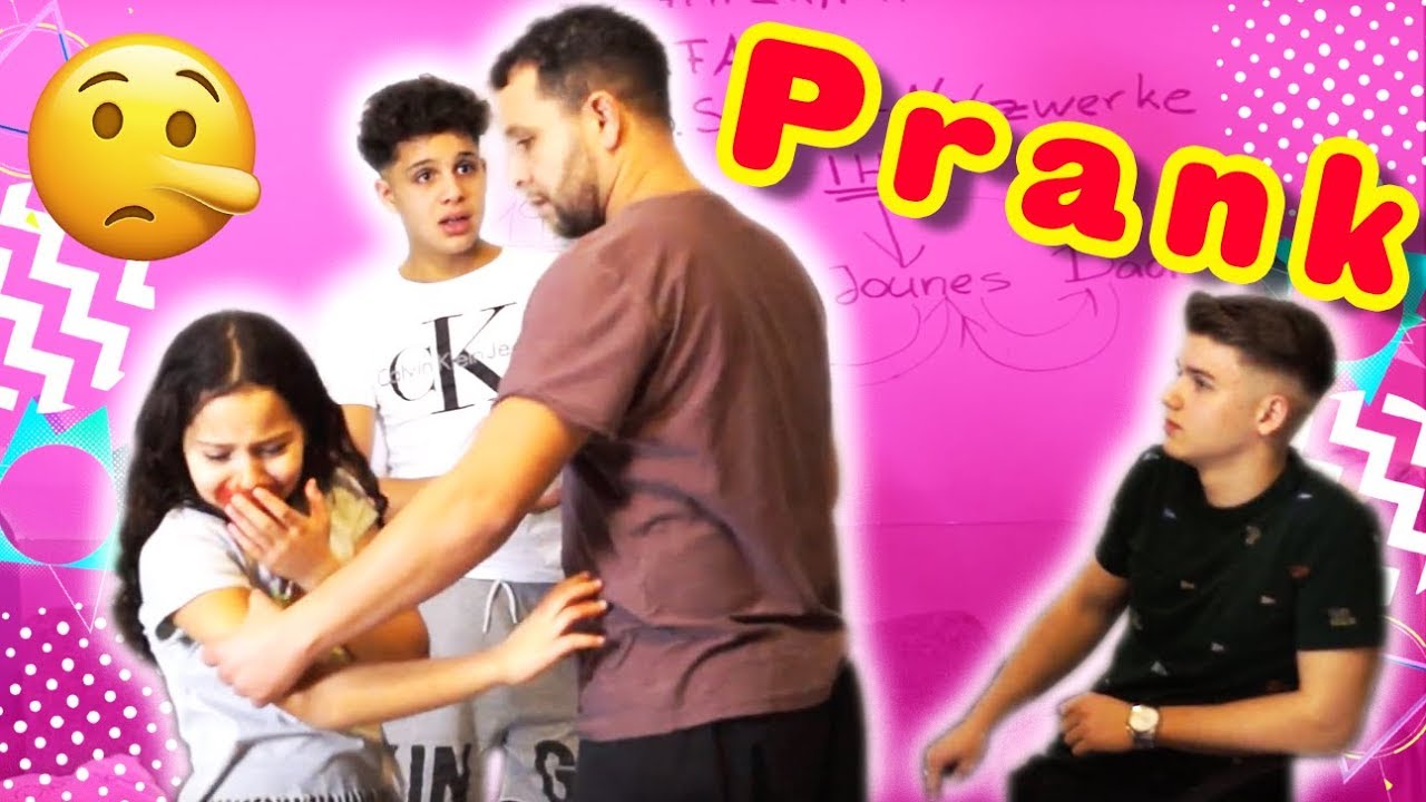 Jounes hat mir die Nase 👃 gebrochen Prank 😱 #Teamsabrin