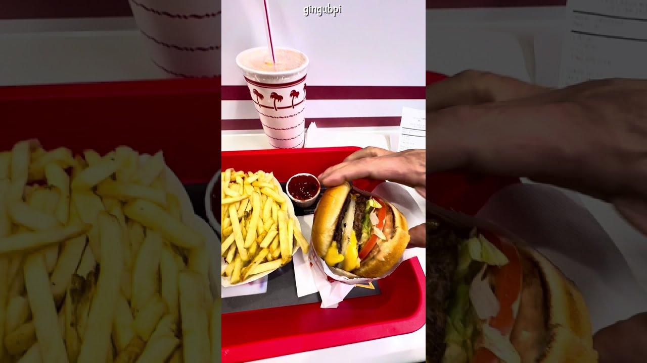 FRESH FRIES, TASTY BURGER ALSO CHEAPER PRICE IN TOWN. M. CALIFORNIA  || @gingubpi890