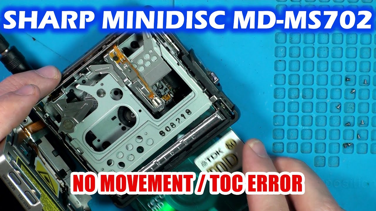 Ошибка TOC портативного мини-дискового проигрывателя Sharp MD-MS702 | Реселлер на eBay в Великобр...