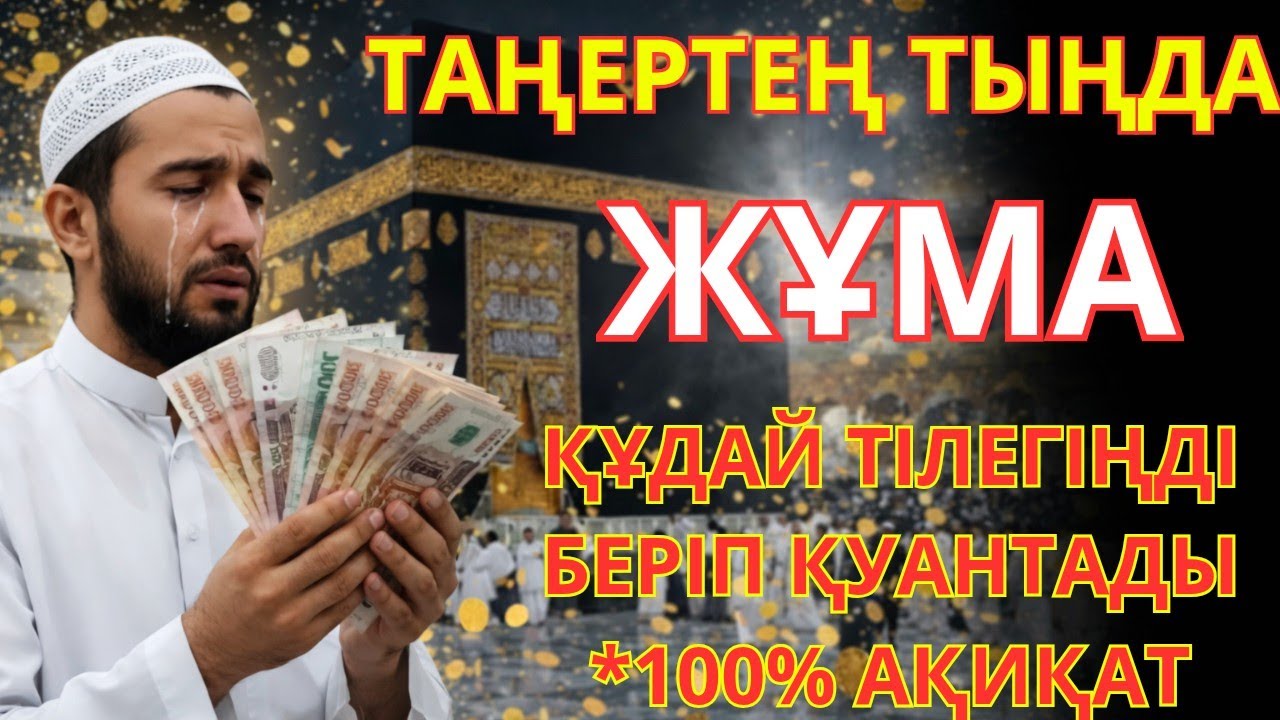 🕌 КҮНДІҢ ЕҢ ҚҰДІРЕТТІ ДҰҒАСЫ!, Барлық тілектер орындалады! БАЙЛЫҚ, ТАБЫС ЖӘНЕ БАҚЫТ. ҚҰДАЙ ҚАЛАСА 