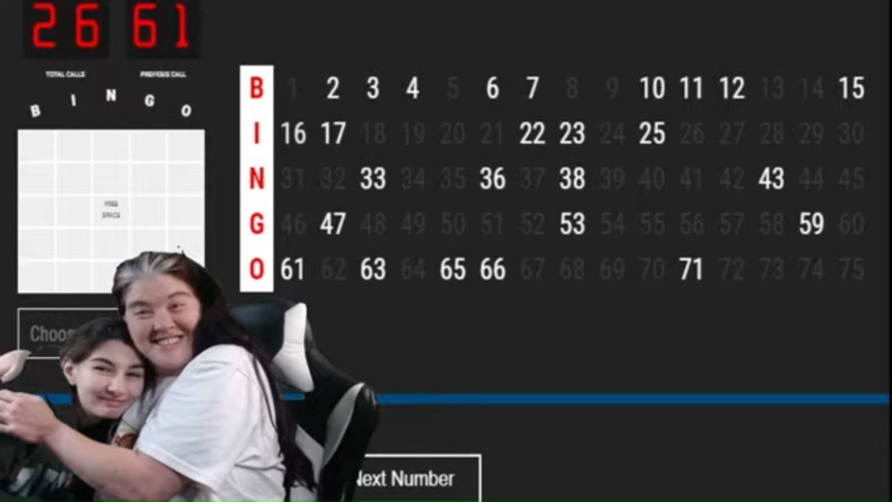 November live bingo calling