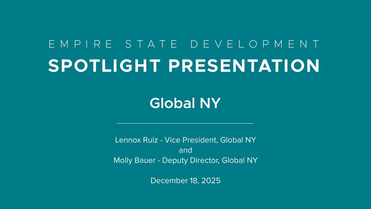 December 2025 Spotlight Presentation - Global NY