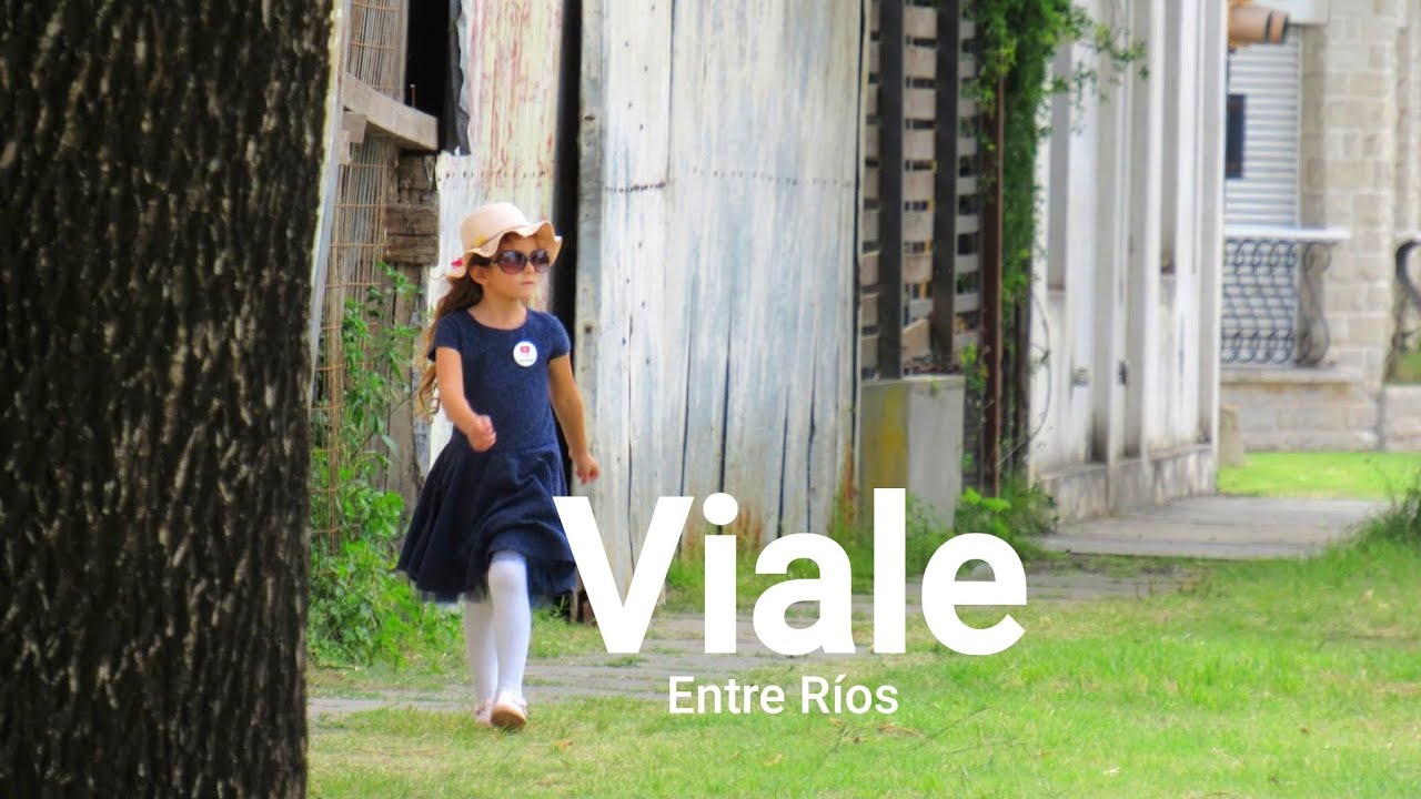 El pueblo de las camionetas viejas y las casas bonitas. Viale. Entre Ríos. 4K