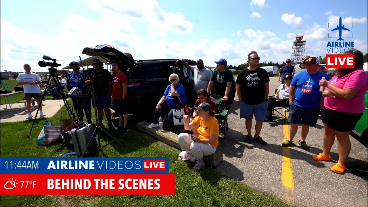 🔴LIVE Behind-the-Scenes with the Plane Jockeys in Action at GRR!