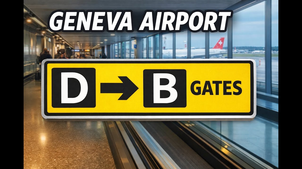 Geneva Airport Transfer: D Gates to B Gates (Step-by-Step Connection Guide)