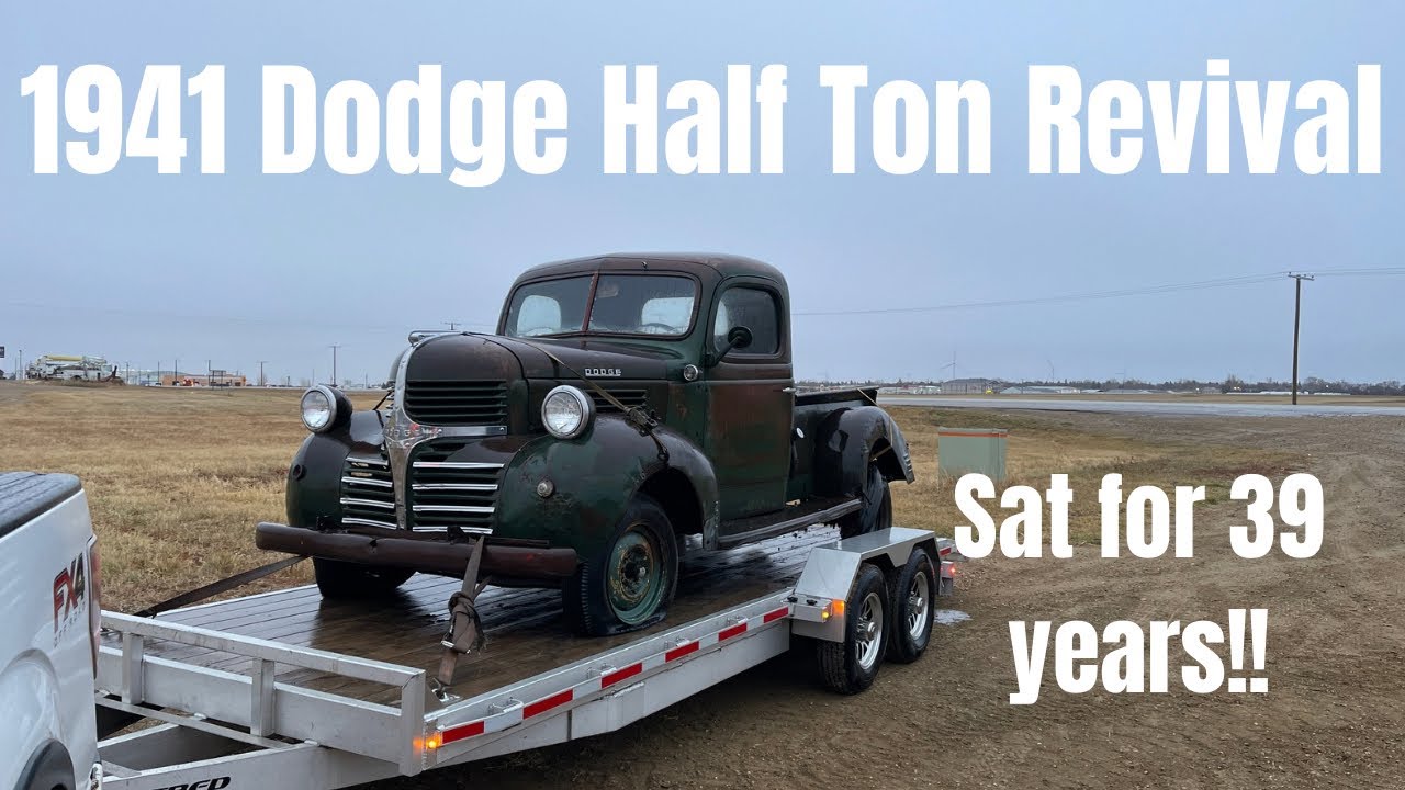 1941 Dodge Half Ton Short Bed Pickup. Will It run after 39 years sitting? Let&rsquo;s fix it up.