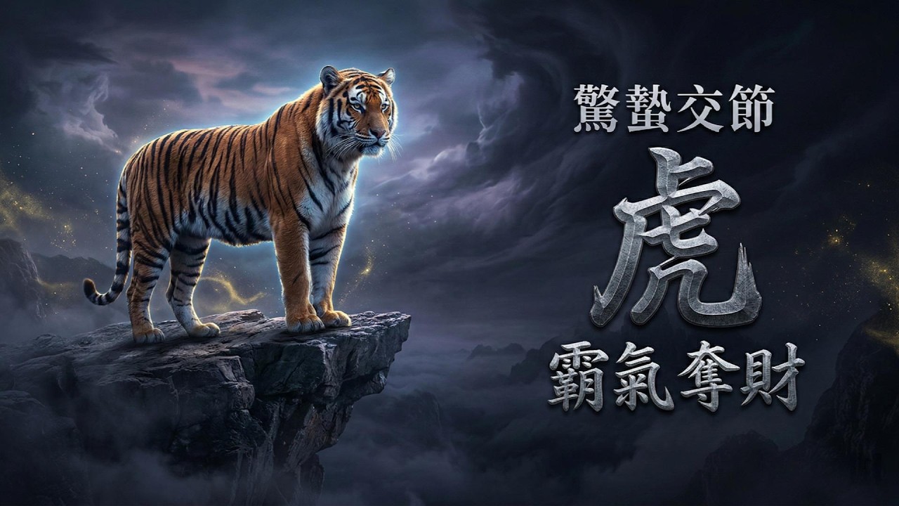 驚蟄前夕屬虎人即將迎來命運破局點，只要熬過這七天臨危受命的沉重壓力，別人眼中的毒藥就是你的解藥。