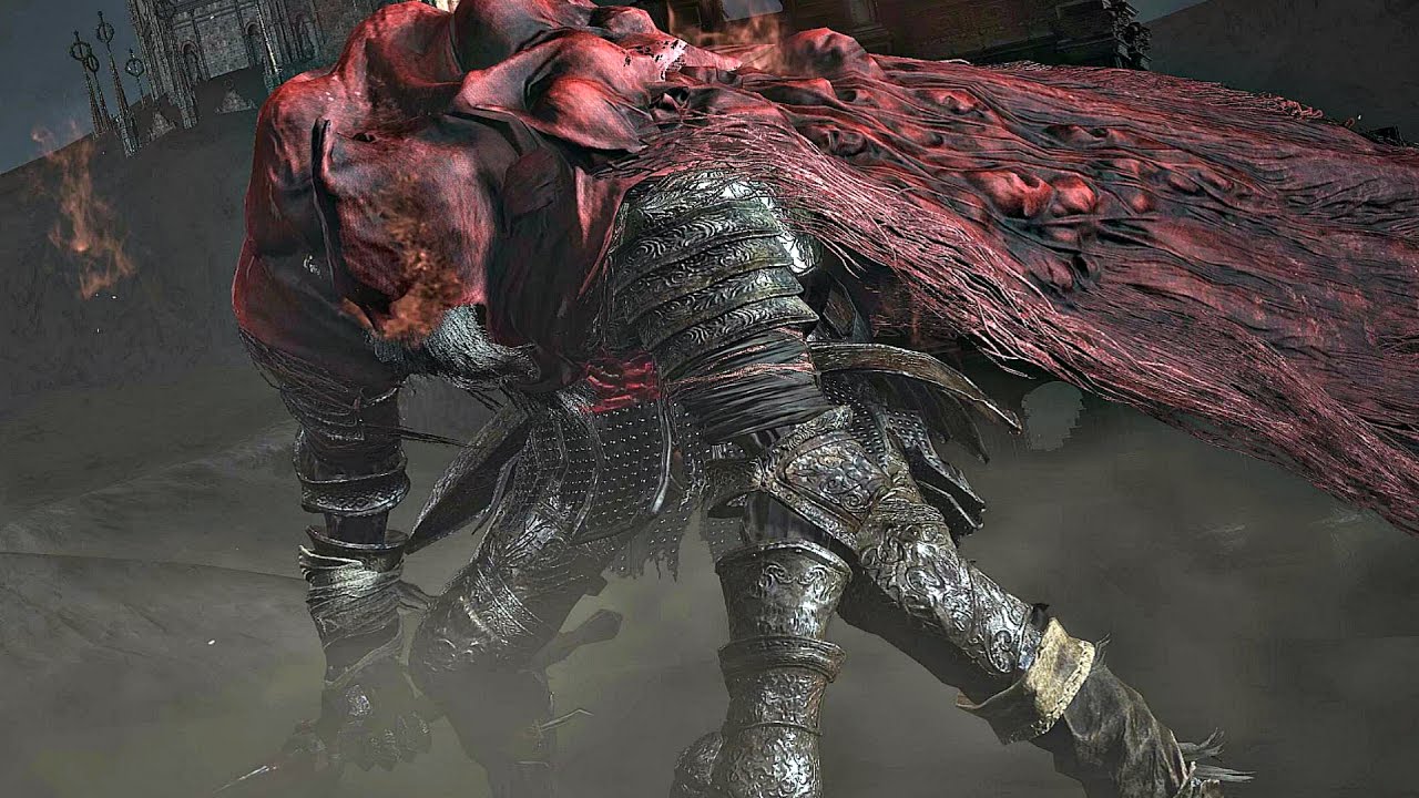 Dark Souls 3 Ringed City: Slave Knight Gael Boss Fight [4K 60FPS]