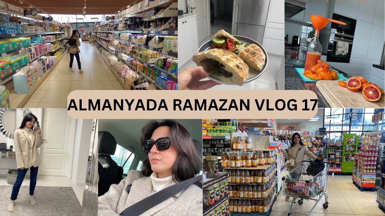 ALMANYADA HAFTALIK ALIŞVERİŞ🥦NELER ALDIK NEKADAR TUTTU? C VİTAMİNİ🍊İFTAR MENÜSÜ😋SİNİRLENDİM😤