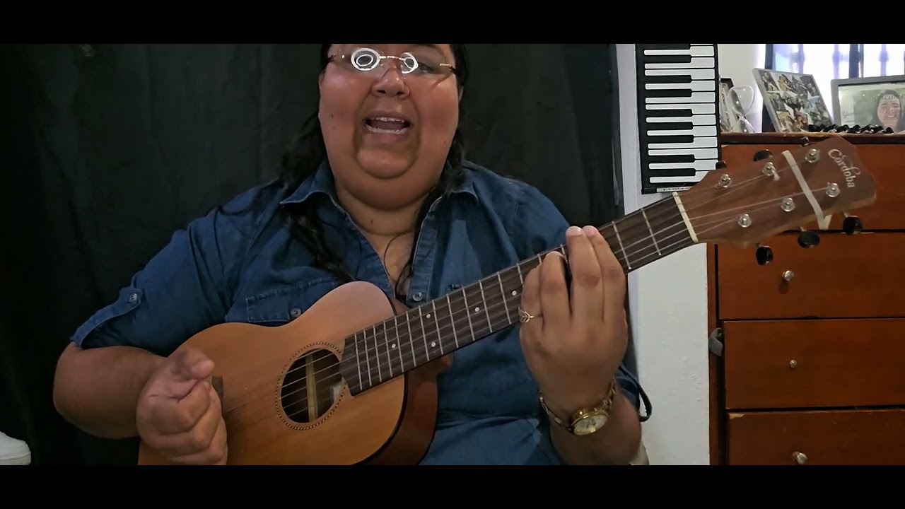 santo es el que vive (tutorial) a guitarra