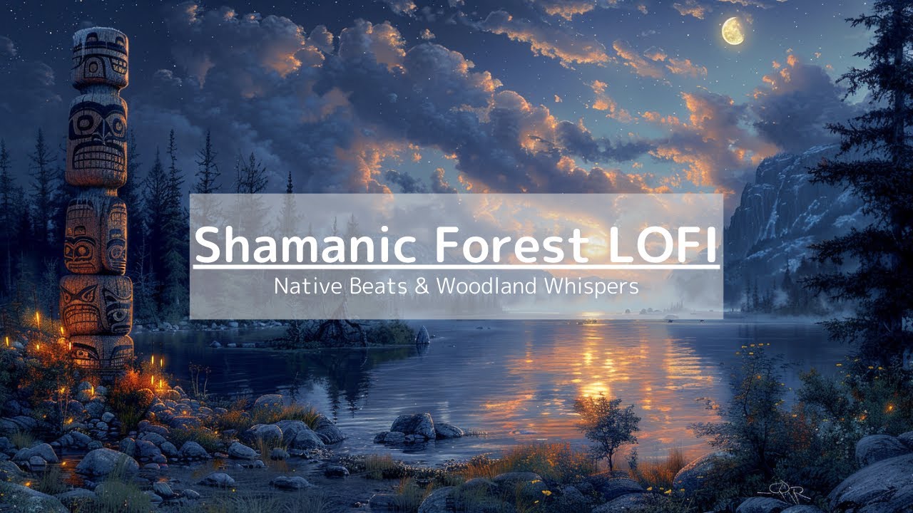 🌿 Shamanic Forest #lofi \\^// Native Beats & Woodland Whispers 🦉 #free #bgm #music _vol.0020